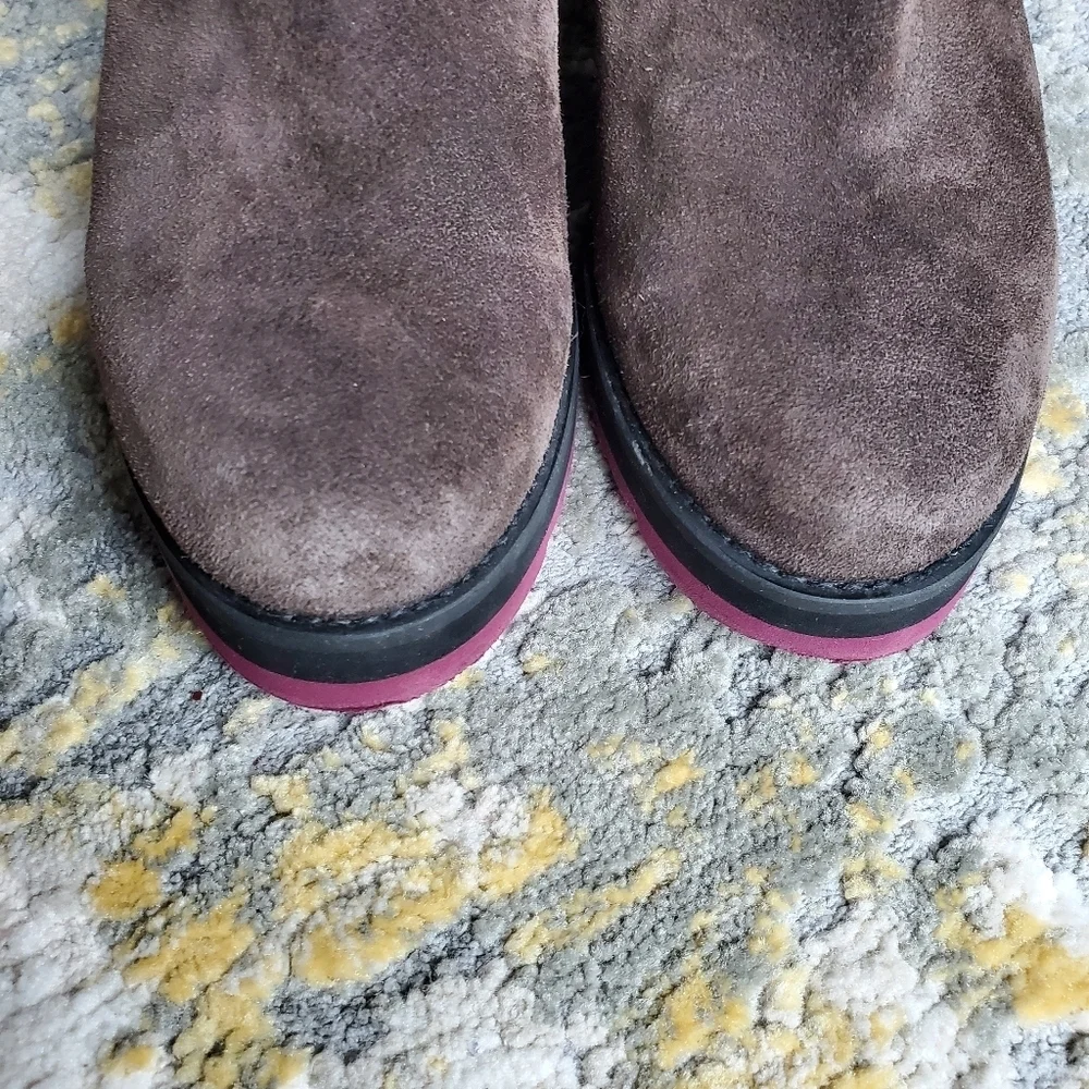 Kanna Ankle Boota In Mocha Suede